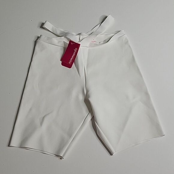 NEW XL COMMANDO CUTOUT BANDED BIKE CYCLING WORKOUT SHORTS EXTRA LARGE NWT - Picture 2 of 9